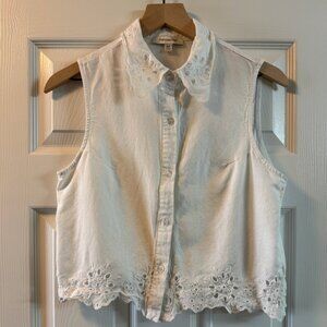 Francesca's Linen Top